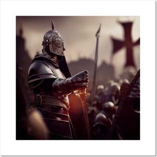 Knights Templar in The Holy Land Posters and Art